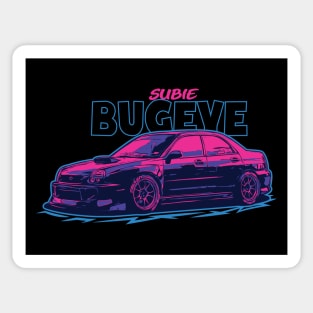 Subie Bugeye JDM Sport Car Sticker